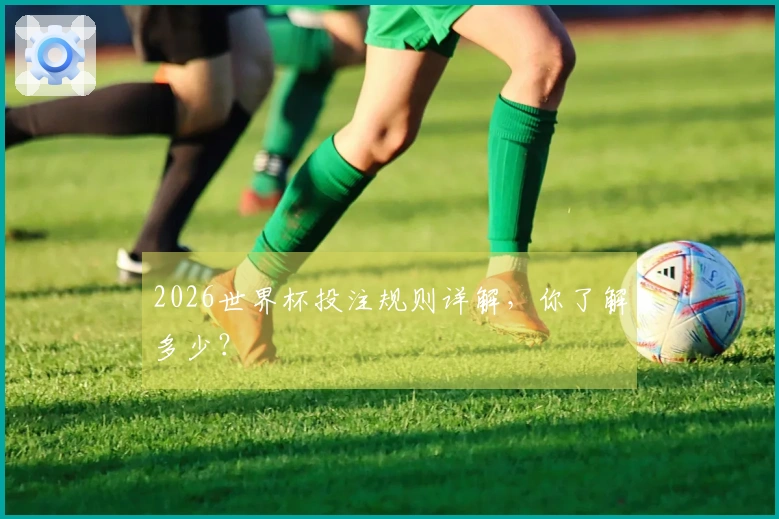 2026世界杯投注规则详解，你了解多少？