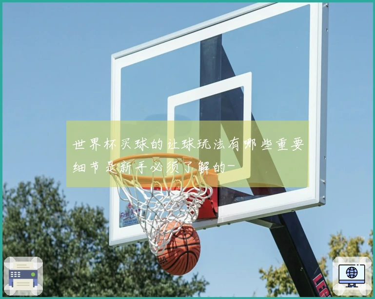 世界杯买球的让球玩法有哪些重要细节是新手必须了解的-