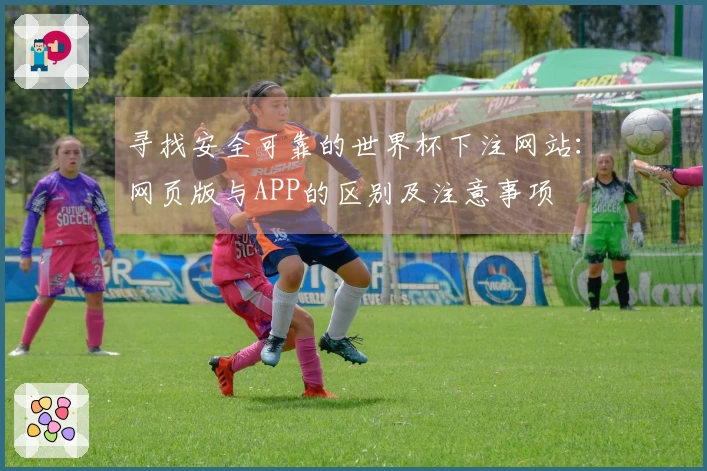 寻找安全可靠的世界杯下注网站:网页版与APP的区别及注意事项