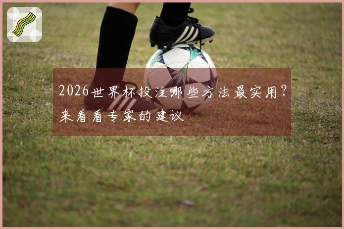 2026世界杯投注哪些方法最实用？来看看专家的建议