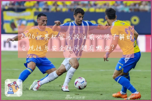 2026世界杯官方投注前必须了解的合规性与安全性问题有哪些？